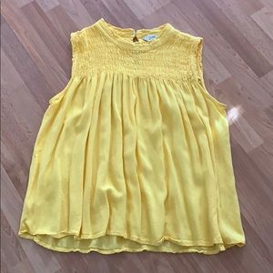 Yellow tank top